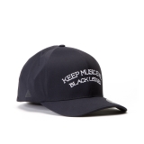 Black Lodges Keep Music Evil Flexfit BSCMP Delta Collab Cap Accessories V95a2161 (Black)